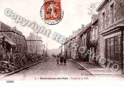Ville de SAINTJOUANDEL\'ISLE Carte postale ancienne